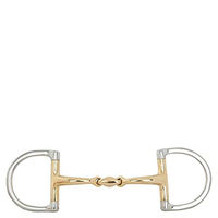 Produktbild von BR D-Ring-Trense doppelt gebrochen Soft Contact 12 mm Silber