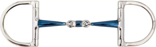 BR D-Ring-Trense Sweet Iron doppelt gebrochen 14 mm für Pferde - 1 Stk. – Bild 1 von 4