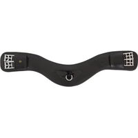 Produktbild von BR Dressurgurt Borough Anatomisch aus Leder Schwarz 70cm