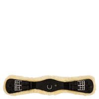 Produktbild von BR Dressurgurt Lincoln mit Lammfell in Beige/Natur