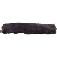 Produktbild von BR Dressurgurtschoner aus Leder in Schwarz
