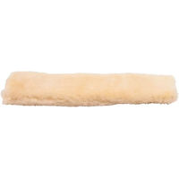 Produktbild von BR Dressurgurtschoner aus Schafsleder in Natur Beige 60cm