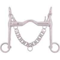 Produktbild von BR Dressurkandare Equitation aus Edelstahl 18 mm in Rosa Silber