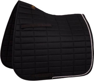 BR Dressurschabracke Glamour Chic Schwarz Cob aus Polyester – Bild 1 von 1