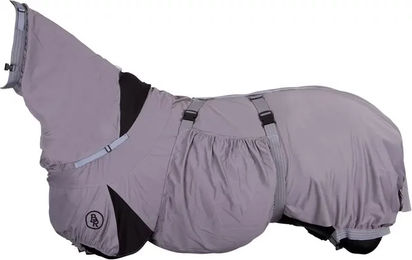 BR Ekzemerdecke für Pferde aus Polyester in Grau 175/130 cm – Bild 1 von 2