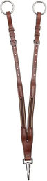 Produktbild von BR Elastische Martingalgabel und Haken aus Leder für Vollblut