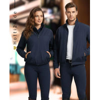 Produktbild von BR Equestrian Trainingsjacke Essentials Navy wasserabweisend Unisex