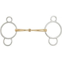 Produktbild von BR Equitation 3-Ring Gebiss Soft Contact mit 70 mm Mittelring