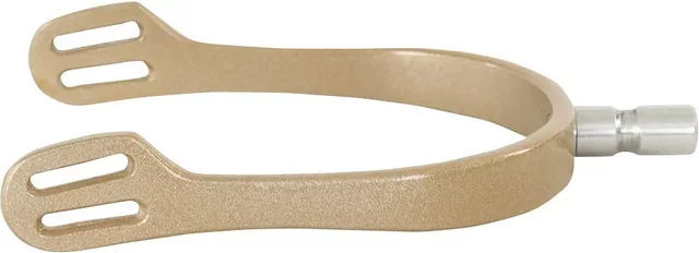 BR Equitation Bergamo Reitsporn aus Aluminium in Gold – Bild 1 von 2