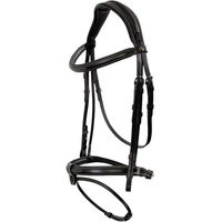 Produktbild von BR Equitation Berrington Trense aus Leder für Warmblut in Schwarz