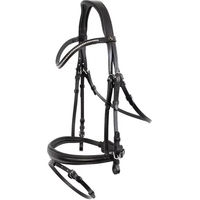 Produktbild von BR Equitation Cannock Leder Zaumzeug für Vollblut in Schwarz