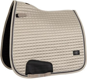 BR Equitation Capri Dressurmatte für Pferde aus Satin in Beige für Vollblut – Bild 1 von 1