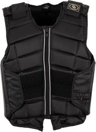 Produktbild von BR Equitation Carapax Schutzweste für Kinder aus Nylon Schwarz Größe S CE-zertifiziert