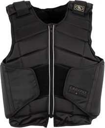 Produktbild von BR Equitation Carapax Schutzweste Reiten Unisex Schwarz Größe S aus Nylon mit CE Zertifizierung