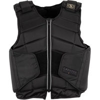 Produktbild von BR Equitation Carapax Schutzweste Reiten Unisex Schwarz Größe S aus Nylon mit CE Zertifizierung