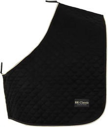 BR Equitation Classic Deluxe Brustschutz für Pferde aus Polyester Schwarz XL – Bild 1 von 1