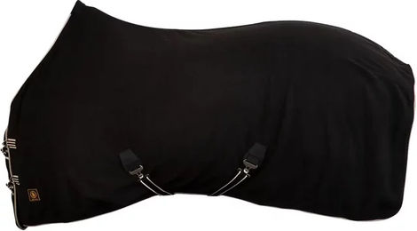 Produktbild von BR Equitation Classic Fleecedecke für Pferde Schwarz 145/110 cm