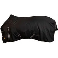 Produktbild von BR Equitation Classic Outdoor-Decke für Pferde Schwarz 1200D 340g