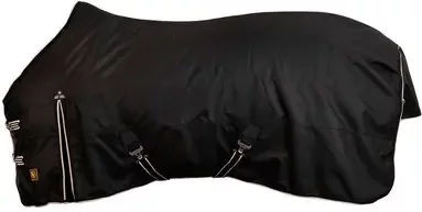 Produktbild von BR Equitation Classic Outdoor-Decke für Pferde Schwarz 155/115 cm