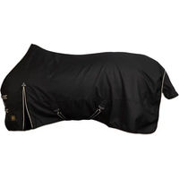 Produktbild von BR Equitation Classic Outdoor-Pferdedecke aus Polyester Schwarz 145/110 cm