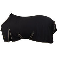 Produktbild von BR Equitation Classic Pferdedecke aus Baumwolle in Schwarz