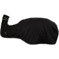 Produktbild von BR Equitation Classic Soft Shell Nierendecke für Pferde aus wasserdichtem Fleece in Schwarz