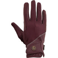 Produktbild von BR Equitation Classy Pro Reithandschuhe aus Kunstleder für Unisex in Rot Größe 11