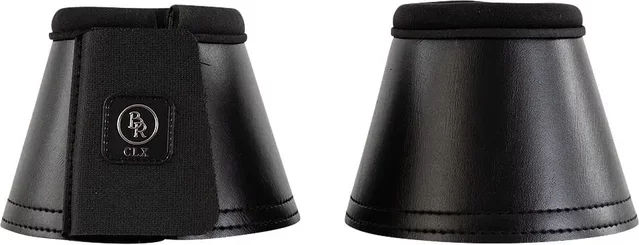 Produktbild von BR Equitation CLX Hufglocken aus Kunstleder Schwarz Größe L
