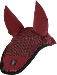 Produktbild von BR Equitation CLX Lange Fliegenhaube für Vollblut aus Baumwolle Rot