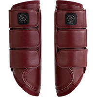 Produktbild von BR Equitation CLX Majestic Geschlossene Gamaschen für Pferde aus Kunstleder in Rot Größe L