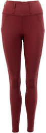 Produktbild von BR Equitation CLX Reithose Damen Full Grip Ganzjährig Rot Größe 32