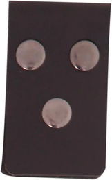 Produktbild von BR Equitation Concord Leader Lederstopper für Longe in Schwarz