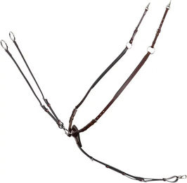 Produktbild von BR Equitation Corsham Jagdhalsband für Pferde aus Leder in Braun