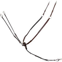 Produktbild von BR Equitation Corsham Jagdhalsband für Pferde aus Leder in Braun