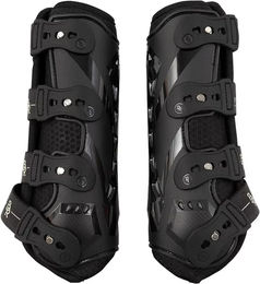 BR Equitation Country Tech Gamaschen für Pferde Schwarz XL – Bild 1 von 3