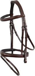 Produktbild von BR Equitation Credition Leder Zaumzeug für Vollblut in Braun
