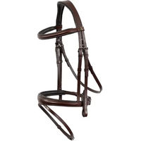 Produktbild von BR Equitation Credition Leder Zaumzeug für Vollblut in Braun