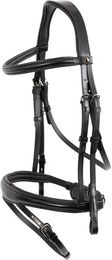 Produktbild von BR Equitation Credition Zaumzeug Full aus Leder in Schwarz