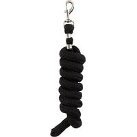 Produktbild von BR Equitation Deluxe Pferdeleine mit Karabiner Schwarz