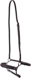 Produktbild von BR Equitation Demi-lune Reithalfter mit Hebelwirkung aus Leder in Schwarz oder Braun