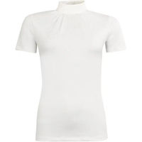 Produktbild von BR Equitation Derby Reitshirt Polo für Damen in Weiß und Blau aus Polyester