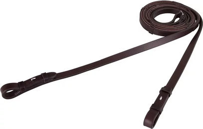 BR Equitation Dressur Zügel aus Leder mit Gummi 16mm – Bild 1 von 2