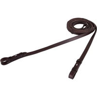 Produktbild von BR Equitation Dressur Zügel aus Leder mit Gummi 16mm