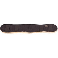 Produktbild von BR Equitation Dressurgurtschoner aus Leder in Schwarz 65 cm