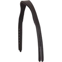 Produktbild von BR Equitation E-Line Anatomic Kopfstück für Vollblut aus Leder in Schwarz