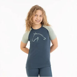 Produktbild von BR Equitation Eevolv Ishaura Reitshirt für Damen in Blau