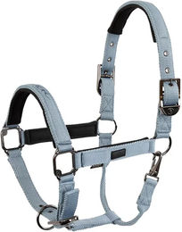 Produktbild von BR Equitation Eevolv Josh Nylonhalfter für Shettys in Grau oder Blau
