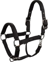 Produktbild von BR Equitation Eevolv Josh Nylonhalfter für Shettys in Schwarz