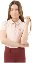 Produktbild von BR Equitation Eevolv Kaitlyn Reit-Poloshirt für Mädchen in Rosa