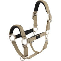 Produktbild von BR Equitation Eevolv Karin Halfter aus Neopren in Beige für Vollblut